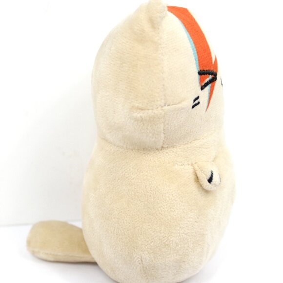 Kleptocats Bowie Plush 7 inches Hyperbeard Lightning Bolt (David Bowie Cat) - Picture 2 of 7